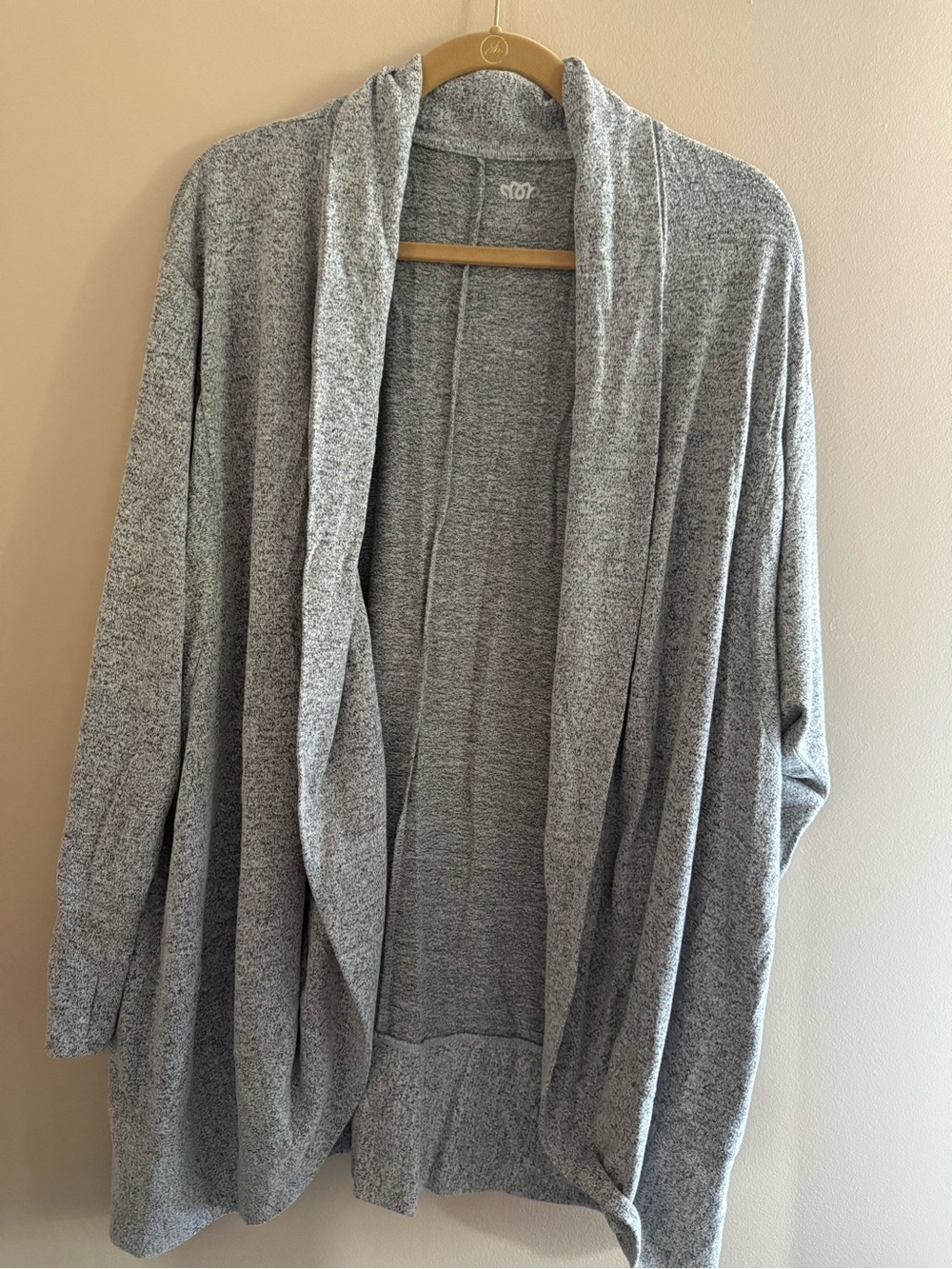 Maurices Light Gray Open-Front Women's Cardigan